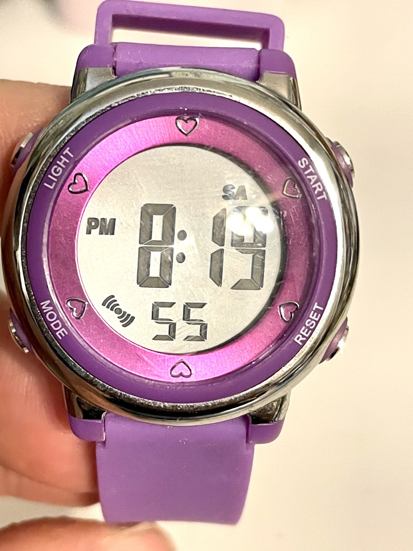 Pretty Magenta Ladies Sport Watch