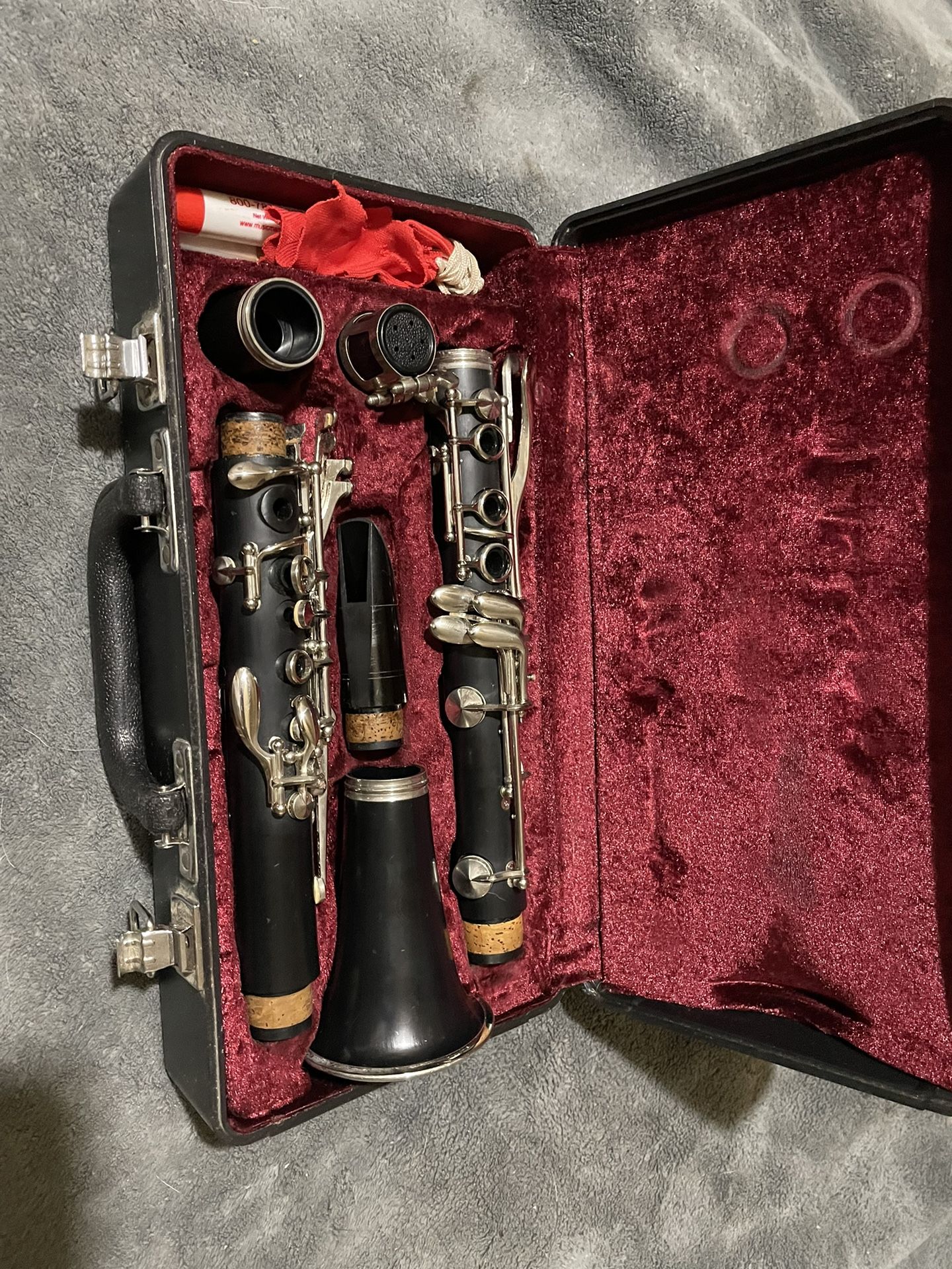 Ebony & Silver *Yamaha* Clarinet