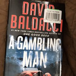 New Hardcover Book A Gambling Man 