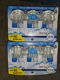 2 3 pks of the febreze air plug ins