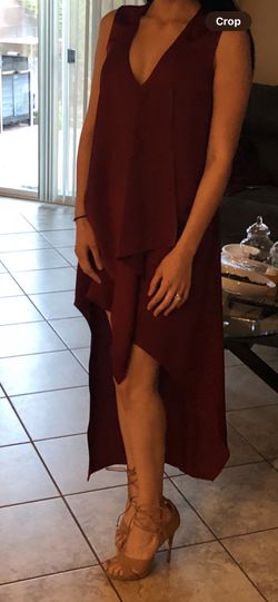 Burgundy Dress