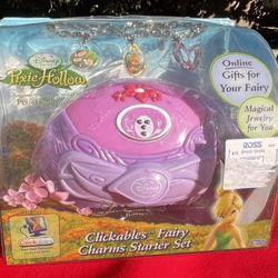 Disney Pixie Hollow - Clickables Fairy Charms Starter Set #3