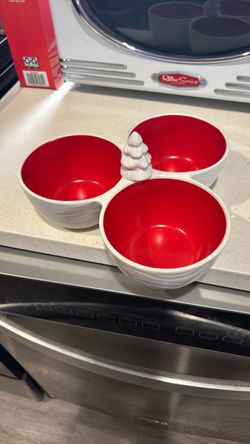 Christmas serving bowl