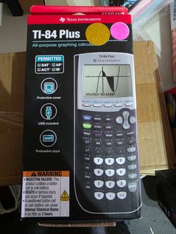 TI-84 plus calculator