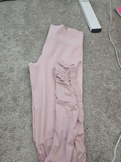 Fabletics pink leggings size large