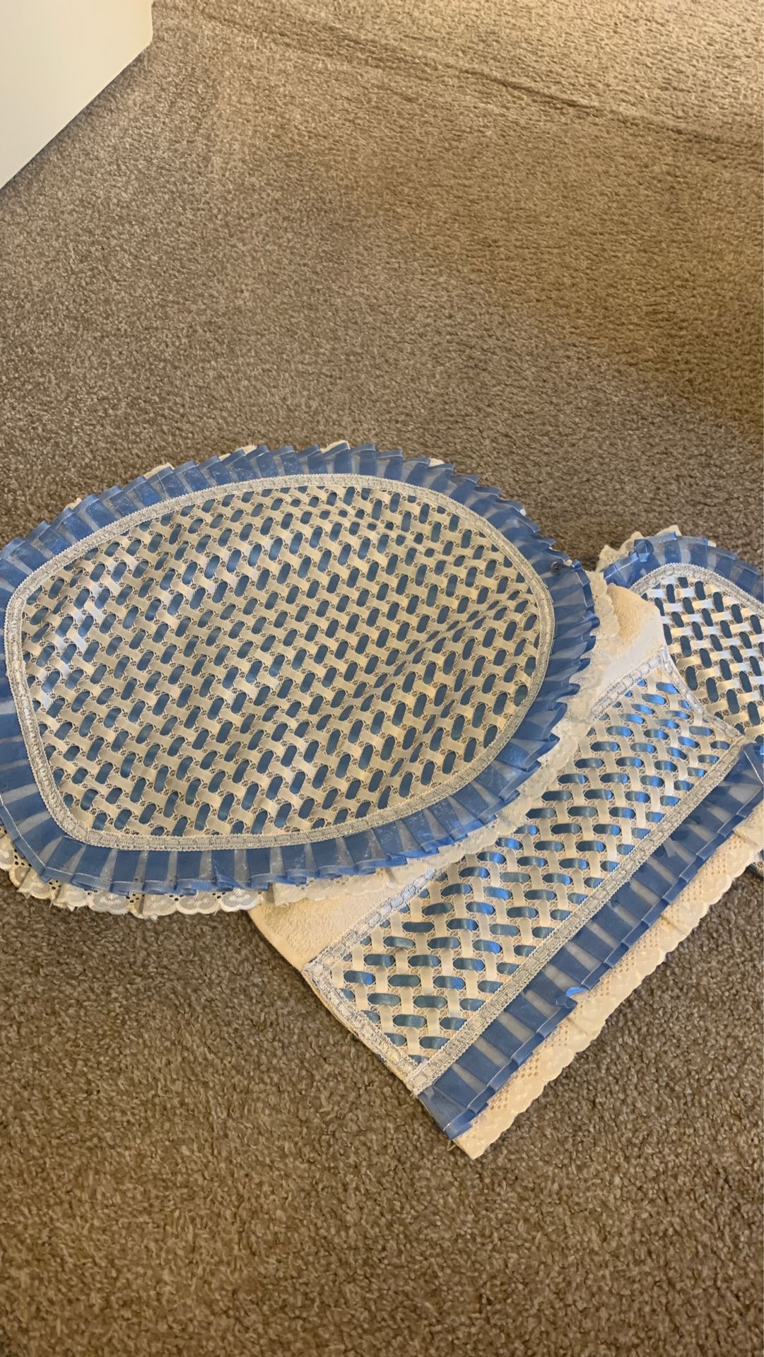 Toilet decor/ cover -Juegos de baño