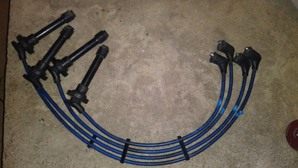 NGK Japan Blue Honda Accord Spark Plug Wire Set