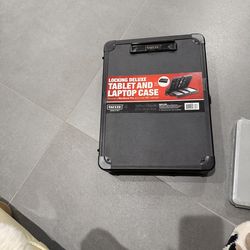 Locking deluxe tablet And Laptop Case