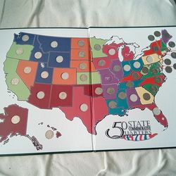 50 State Commemorative Quater Book