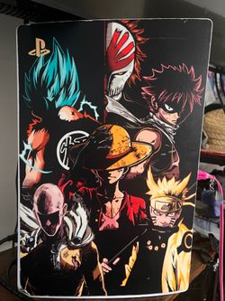Customized anime wrapped ps5 pro