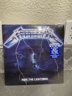 Metallica: Ride The Lightning (Vinyl Record Album)