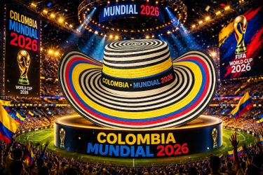 2026 Sombrero Voltiado Colombiano World Cup Soccer Colombia