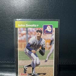 1989 Donruss Baseball's Best #85 John Smoltz Atlanta Braves Hall-of-Fame Rookie