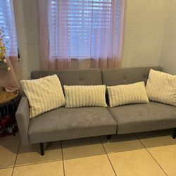 Grey Futon