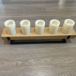 Fake candle decoration (battery powered)