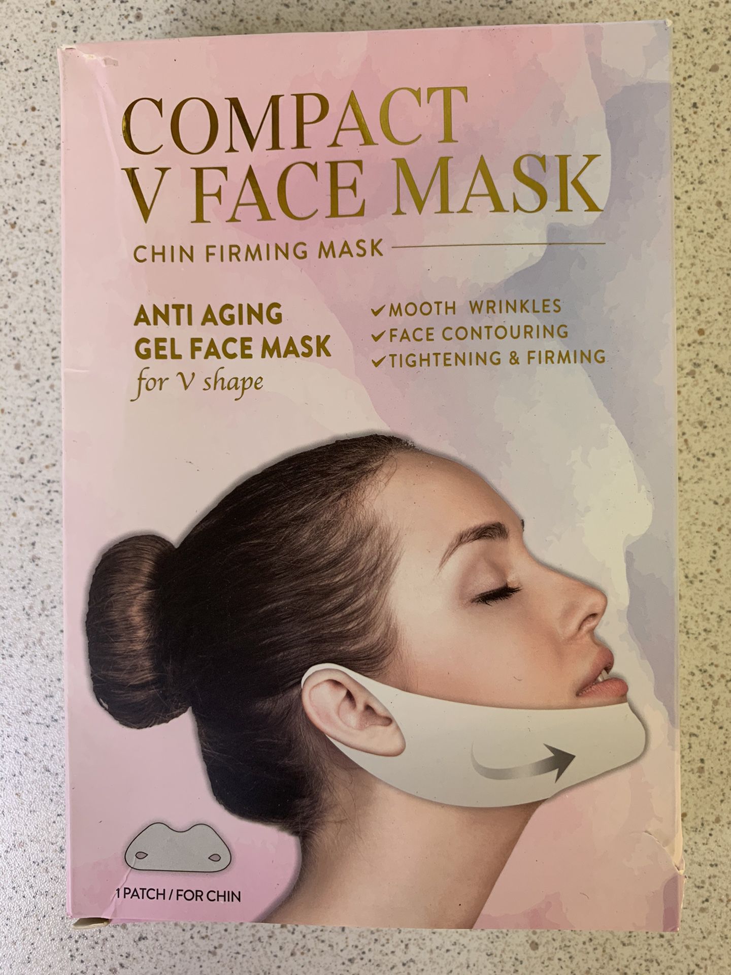 compact v face mask 5 pcs anti aging