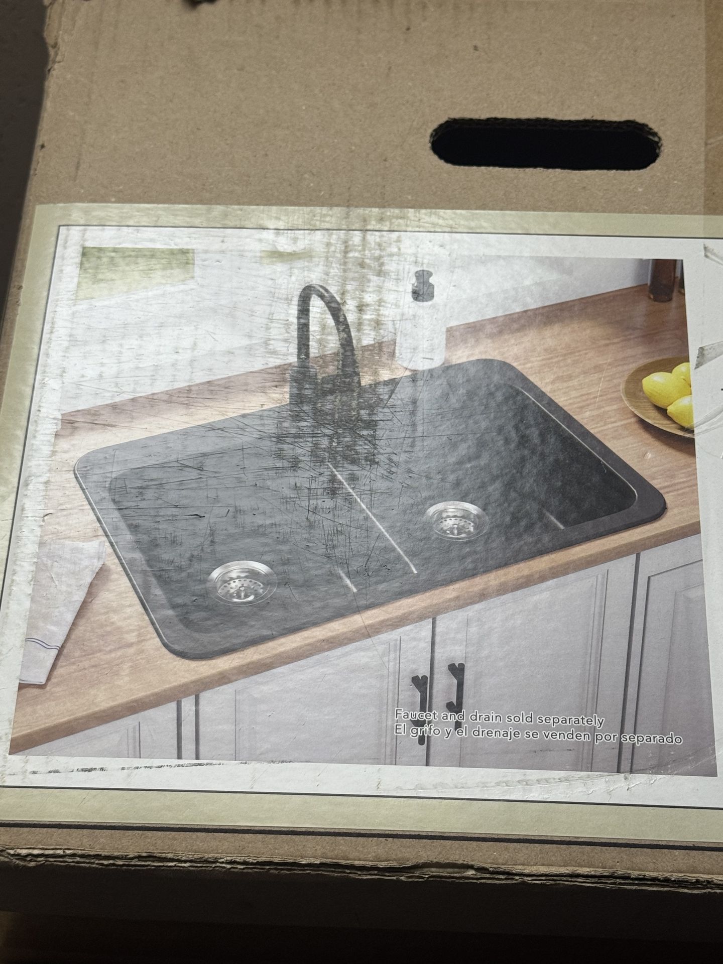Allen Roth double bowl kitchen sink for Sale in Oldsmar, FL - OfferUp