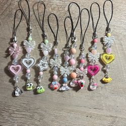 Handmade Phone Charms Hello Kitty Sanrio & More