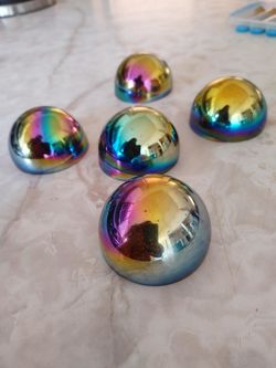 Stainless Steel Seamless 2.5" Bathbomb Molds