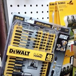 DEWALT 40PC./P. SCREWDRIVING BIT SET 