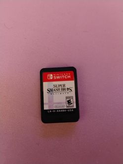 Super Smash Bros Ultimate Nintendo Switch Cartridge
