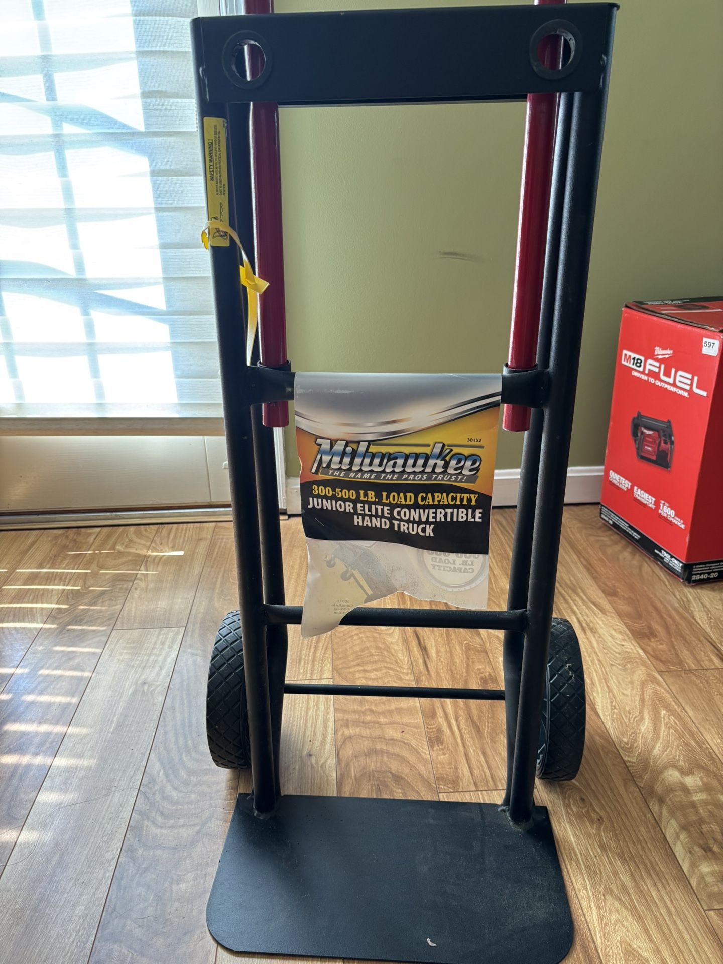 Milwaukee Hand Truck 300/500 lb Junior Elite Brand New