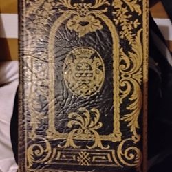 Antique Decorative Book Box