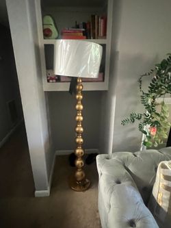 Gold lamp