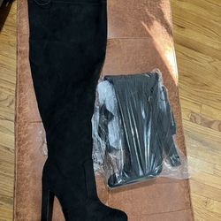 Over The Knee Heel Boots 