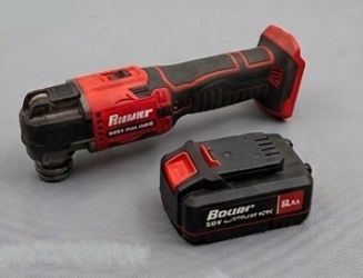 Bauer 20V Brushless Oscillating Multi-Tool w/ 5Ah Battery Combo