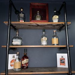 Rustic shelves