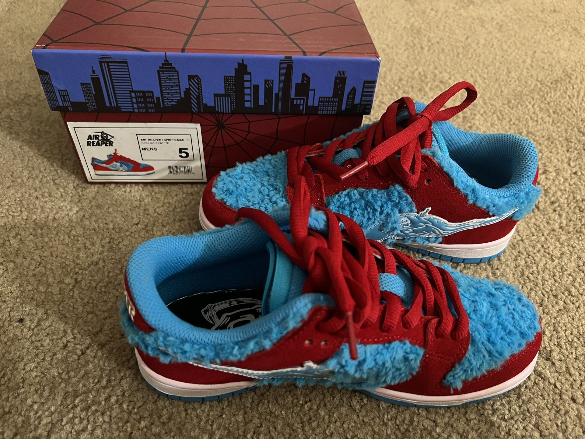 Air Reaper Sole Boy Spider Man for Sale in Newport Beach, CA OfferUp