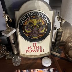 Olde English Beer Sign 