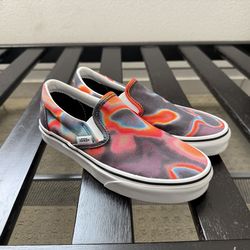 Dark Aura Multicolored Slip-on Vans Unisex!