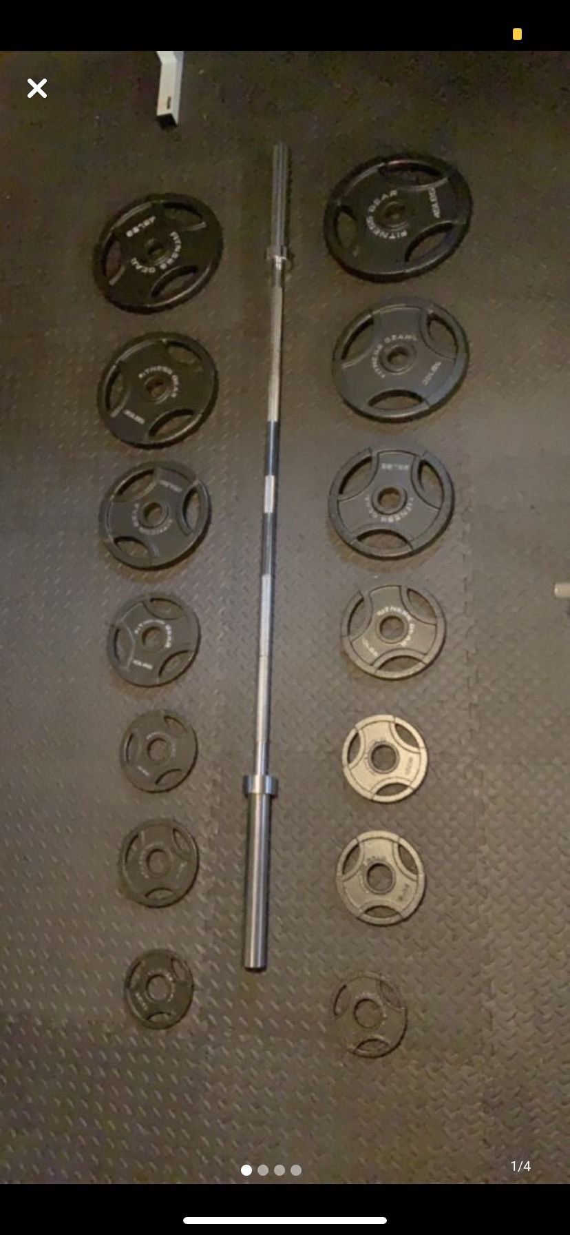 Brand New Olympic Weight Set
