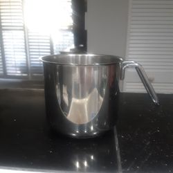 STAINLESS STEEL POT, MADE IN ITALY