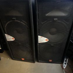 JBL  JRX 125 Pair Speakers