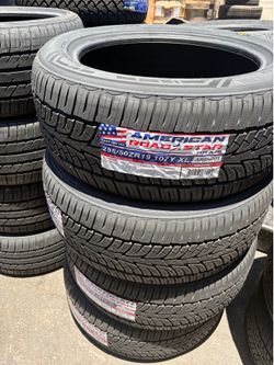 255/50/19 American roadstar tires installed and balanced