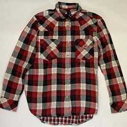 Seven7 Button Flannel Long Sleeve 