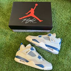 Jordan Retro 4 “Military Blue” Size 10.5 