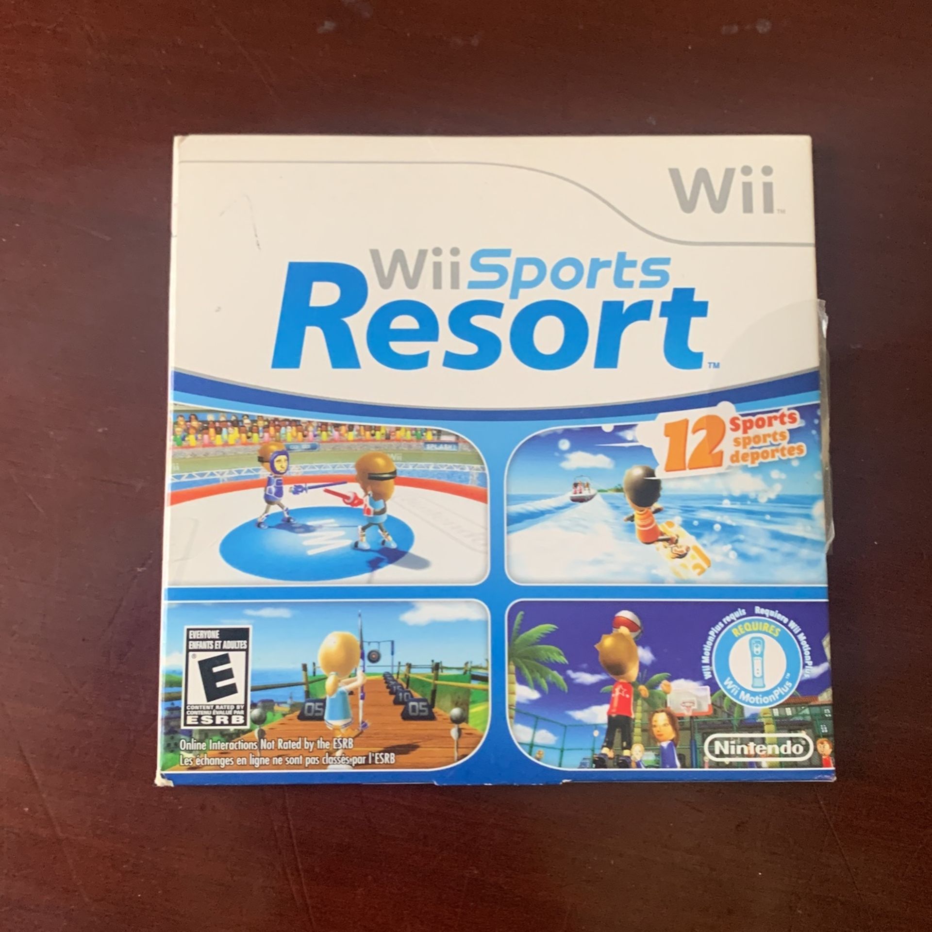 Wii Sports Resort Game Disk
