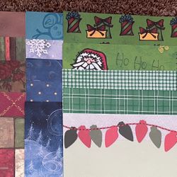 NEW!  Scrapbooking/Card Making/Craft Paper Assorted Holiday Theme Bundle 12x12