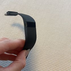 Black Fitbit Watch 