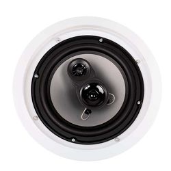 Acoustic Audio In-ceiling 8 In. Speaker Pair 3 Way Home Theater Bocina Parlante Cs-ic83