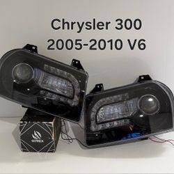 Chrysler 300 2005-2010 Headlights V6 
