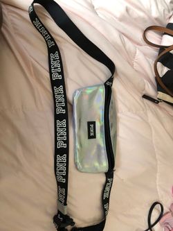 Pink fanny pack