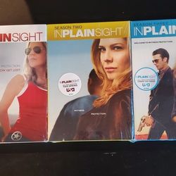 In Plain Sight – Seasons 1, 2, and 3 (DVD Set, Like New)
