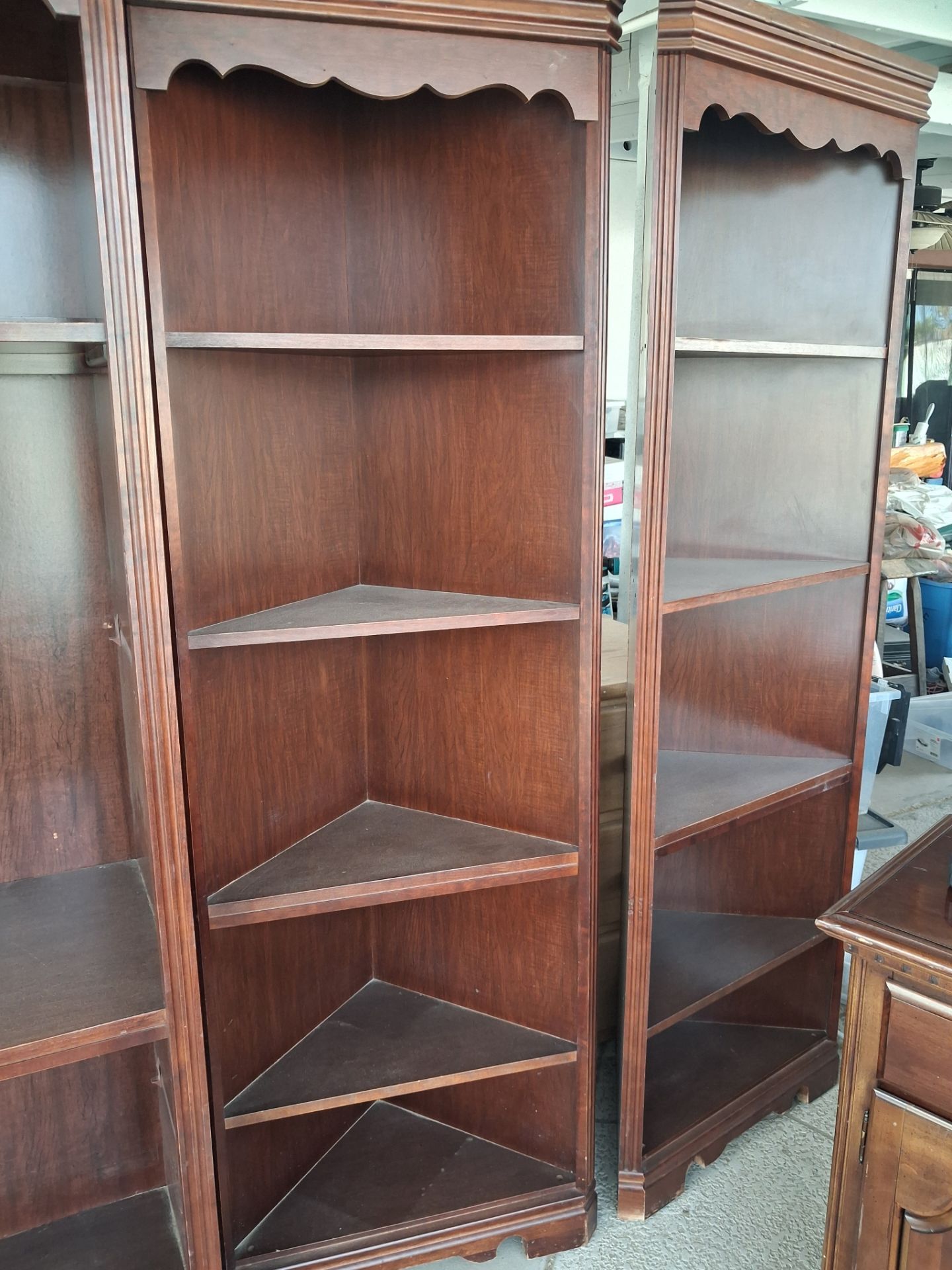 Two Corner Book shelves