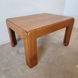 Danish Wood End Table