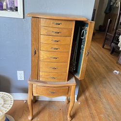 Large Antique Jewelry Box
